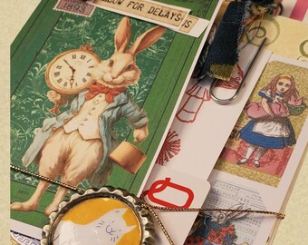 Alice in Wonderland Ephemera Kit – Junk Journal Paper Pack