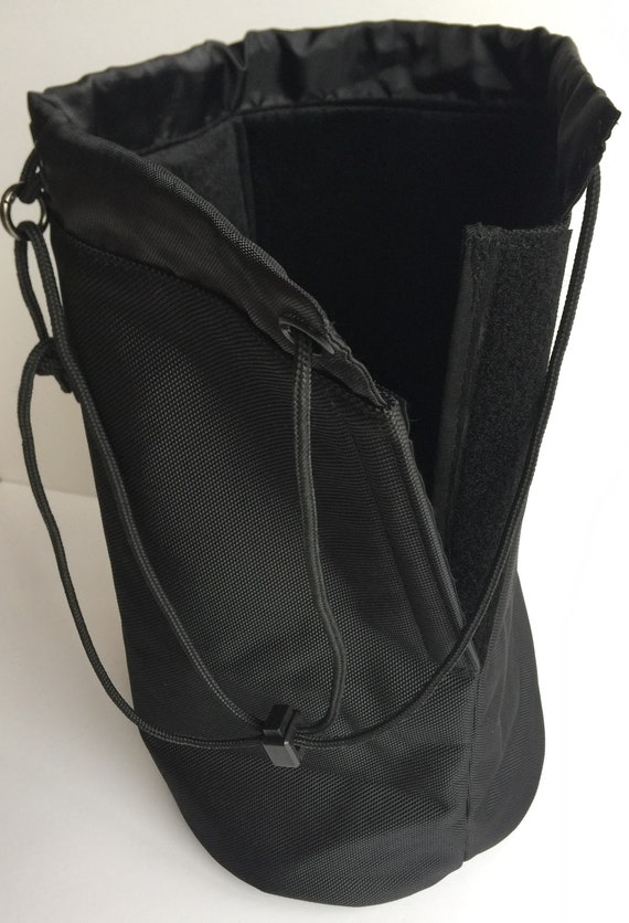 Black canvas drawstring bag outlet