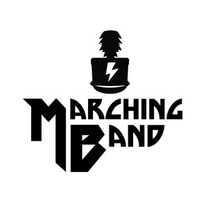 marching band is metal vinyl decal for band nerds