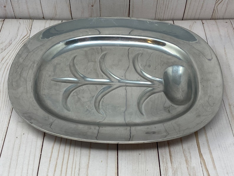 Wilton Armetale RWP Pewter Serving Platter Plate Tray Well & Etsy