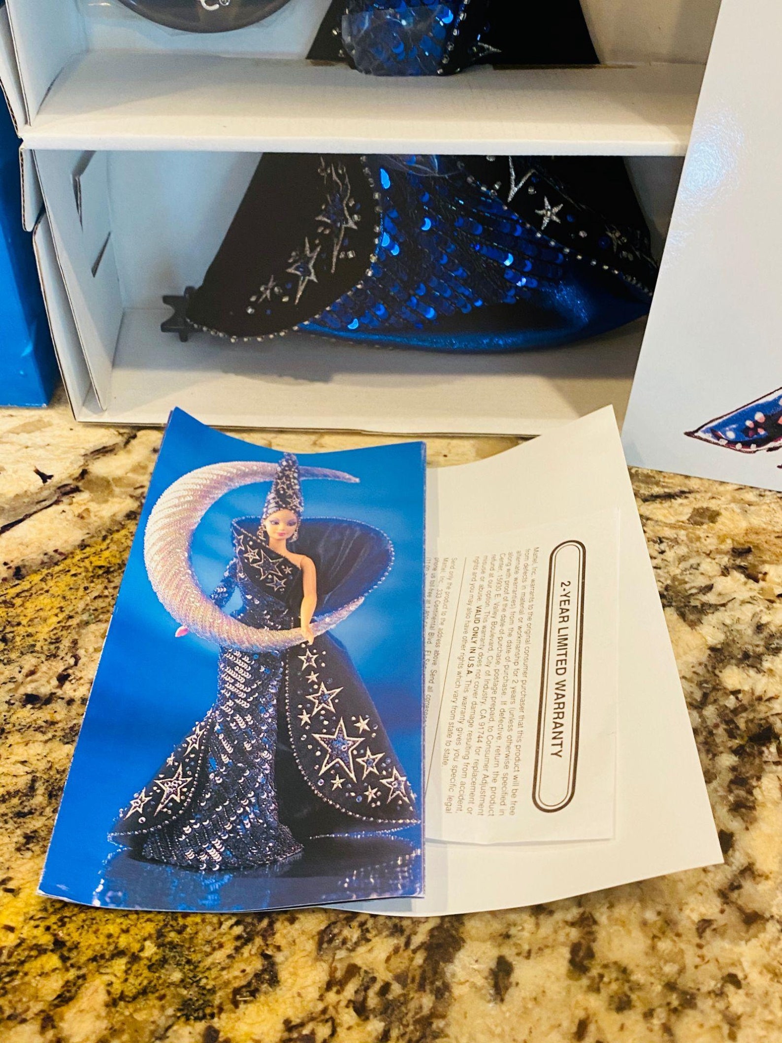 Bob Mackie Moon Goddess Barbie 14105 Excellent Condition 1996 | Etsy