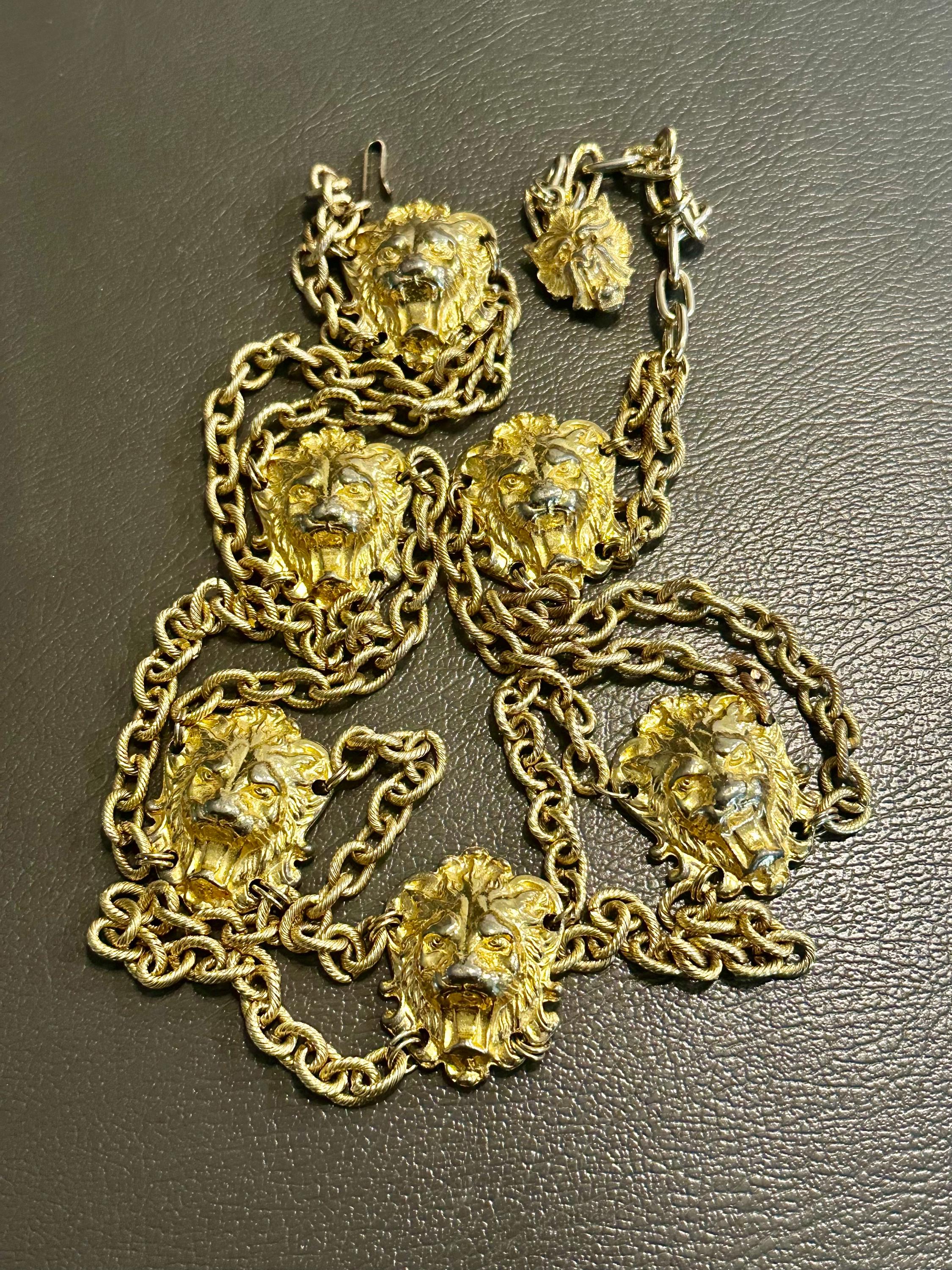 Versace Lion Belt - Etsy display picture 3