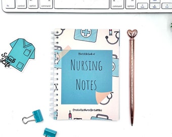 The little book of Nursing Notes, pocket book, manual, handbook, student nursing essentials, gift, guide, associate, nursing, uk