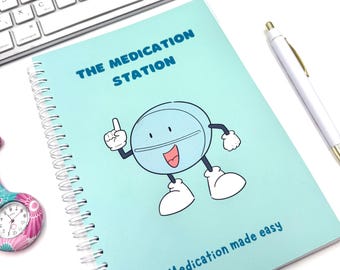 The Medication Station, Manual, guide, essential,pharmacology, student nurses,study guide, notes, success, bundle, nursing school