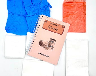The little book of Wounds, notes. Wound care, wound management, ulcers, pressure sore, student nursing, nursing, tna, essentials