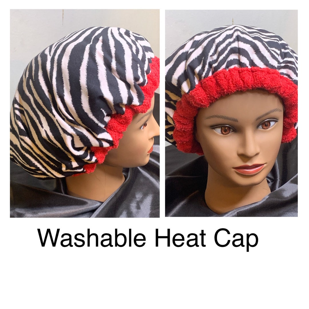 Natural Hair Product Microwavable Heat Cap Curly Hair Etsy