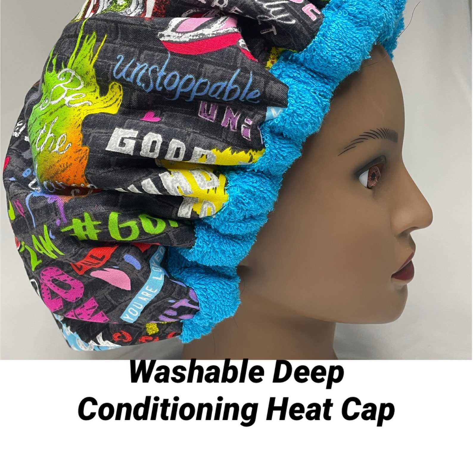 Heat Cap for Deep Conditioning Low Porosity Hair Washable Etsy Israel