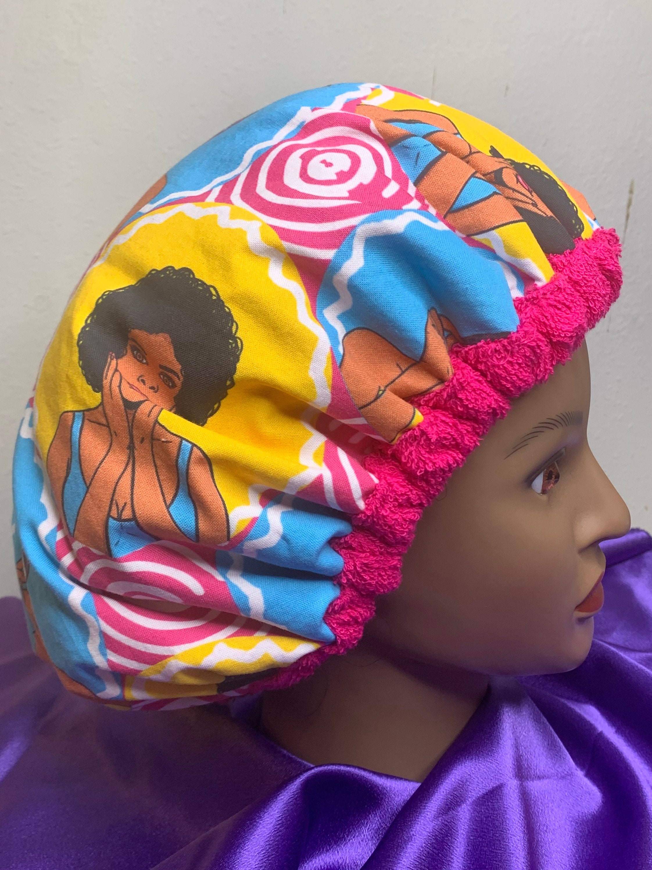 Deep Condition Heat Cap Washable Thermal Cap made to order Etsy