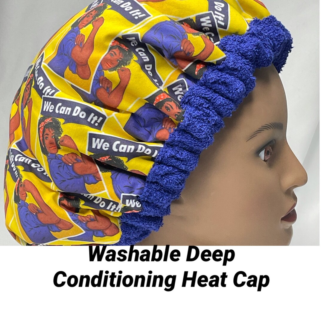 Natural Hair Product Microwavable Heat Cap Curly Hair Etsy