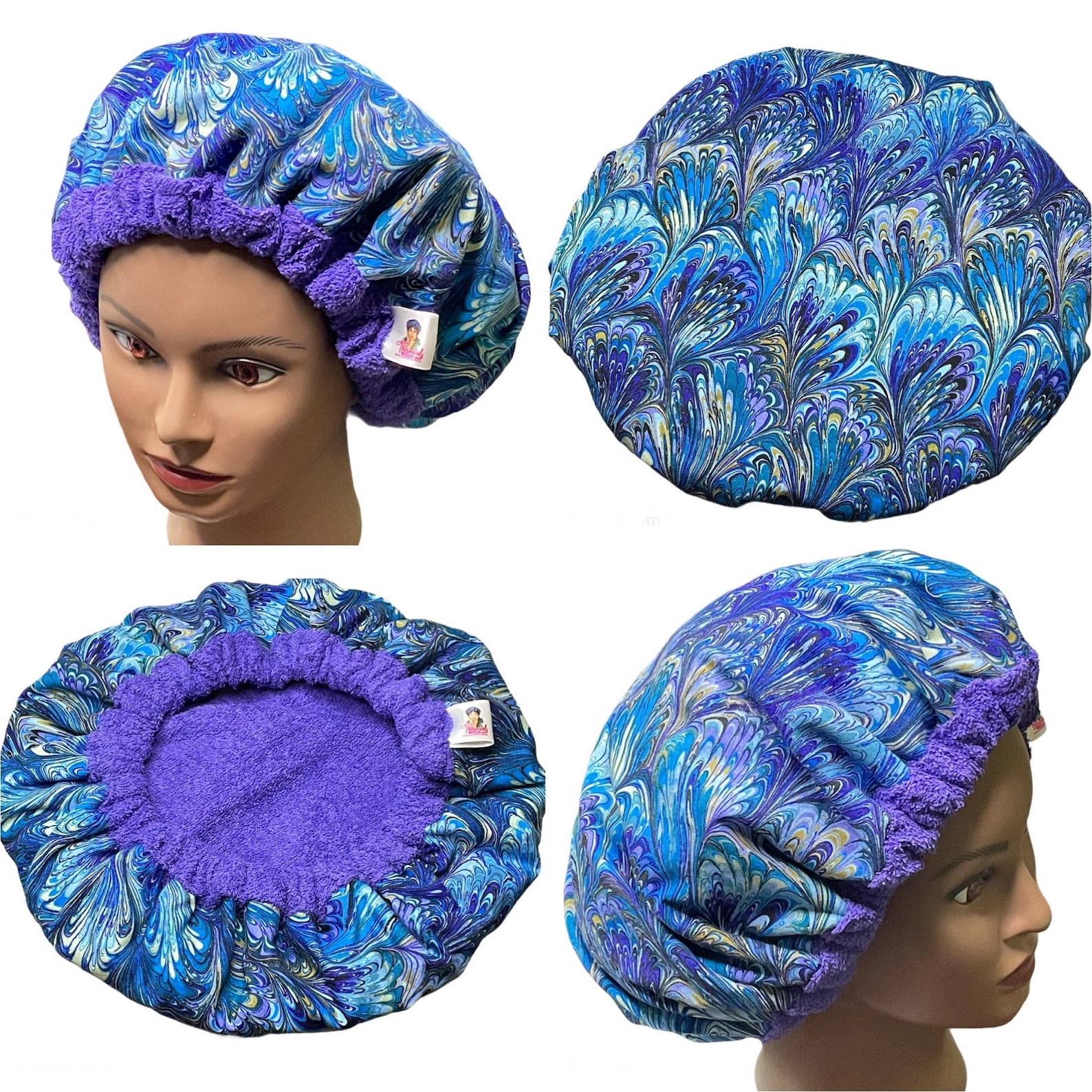 Thermal Cap Deep Conditioning Heat Cap Natural Hair Care Etsy