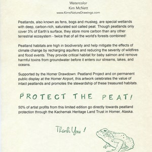The Peatlands: Peat Cross-section Limited Edition Print by Alaskan ...