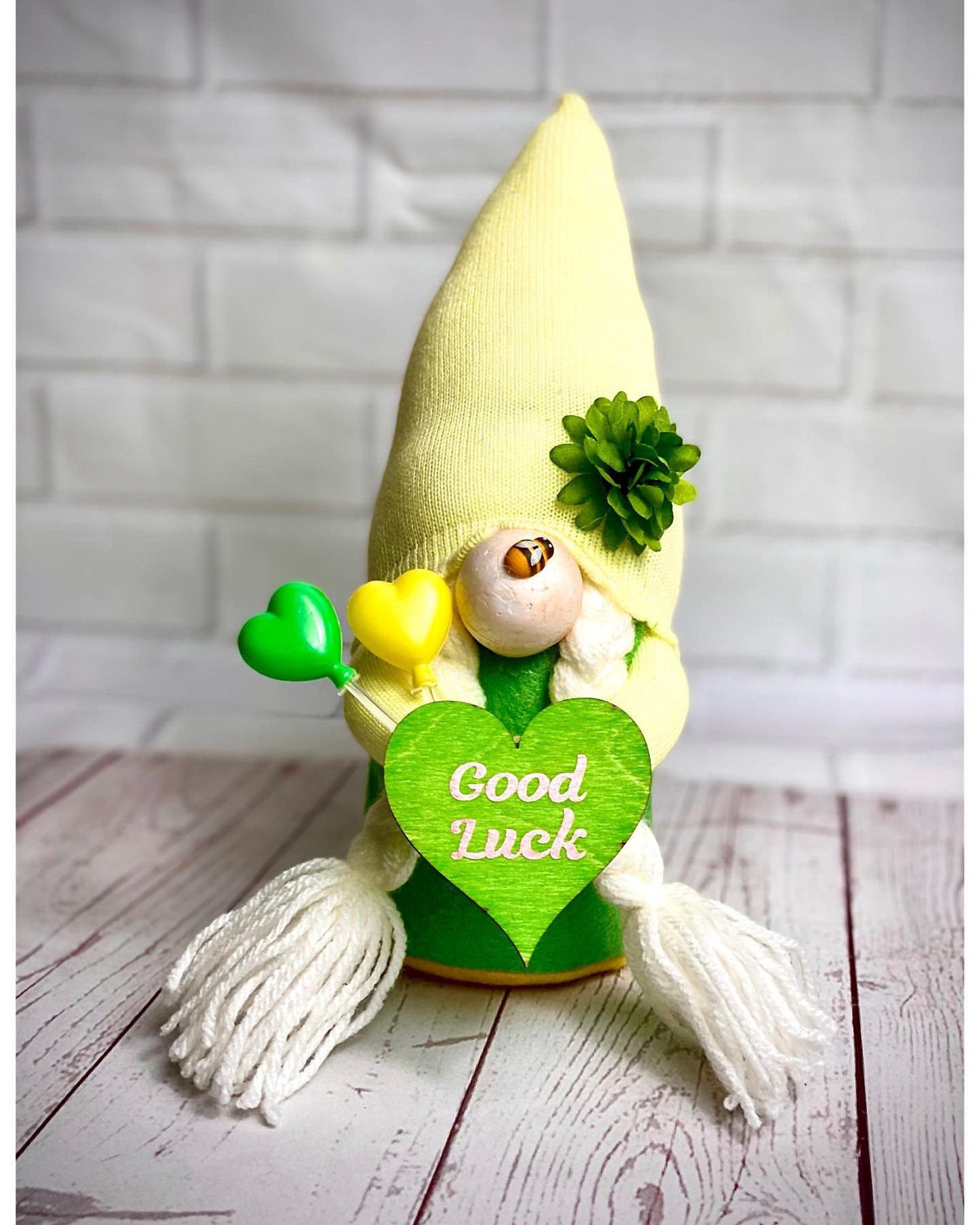 Good Luck Gnome with Baloons Gnome Nordic Gonk Swedish Etsy