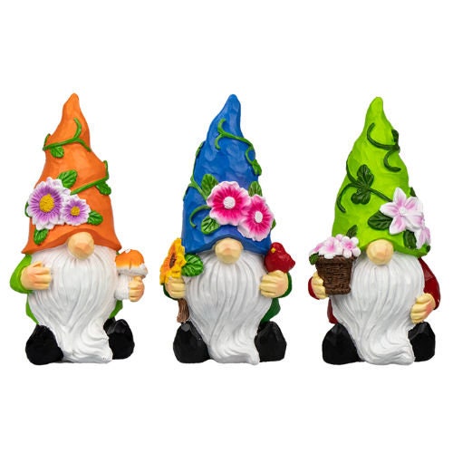 Flower Hat Garden Gonk 20cm, Nordic, Gnome, Swedish Tomte