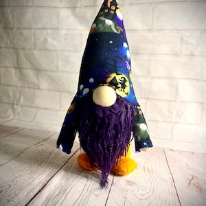Handmade Halloween Gnome Bats, Witches and Spider, Nordic, Gonk, Swedish Tomte