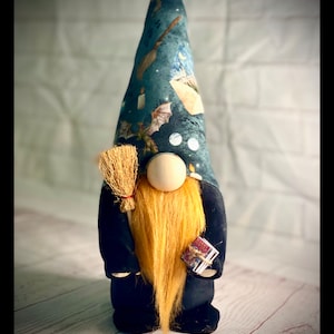 Handmade Wizzard Gnome, Nordic, Gonk, Swedish Tomte