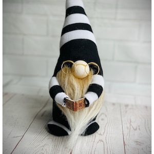 Handmade Bookworm Gnome, Nordic, Gonk, Swedish Tomte