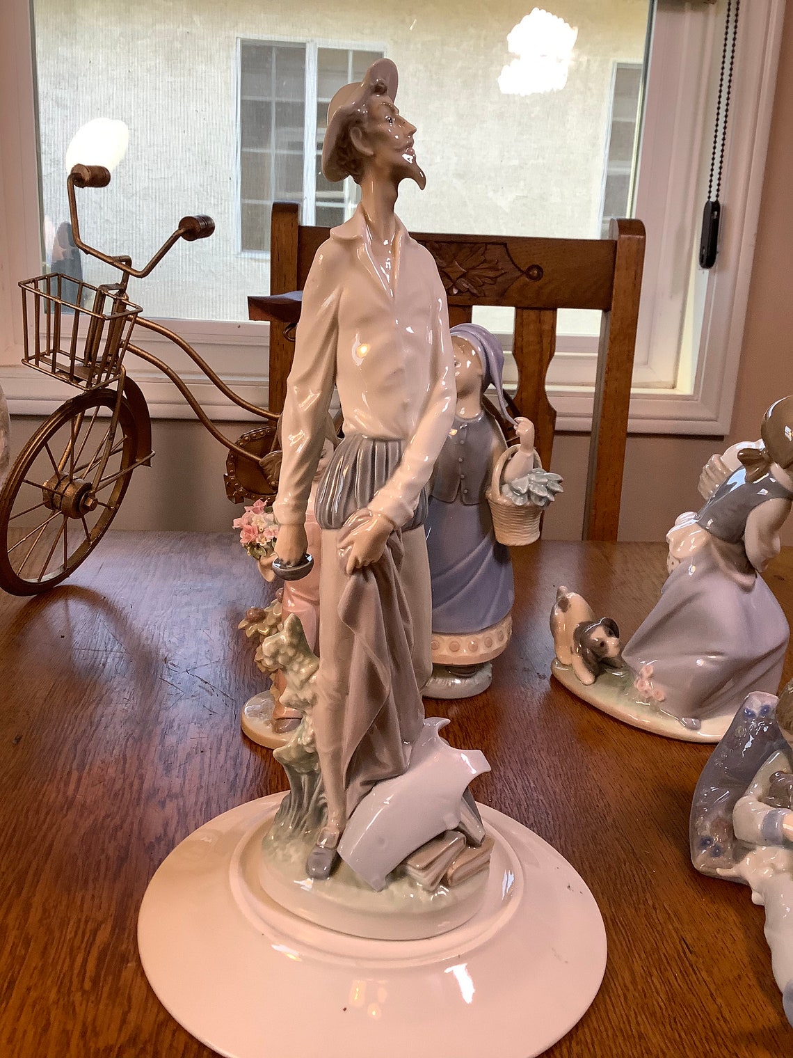 Lladro Don Quixote Standing Figurine Etsy