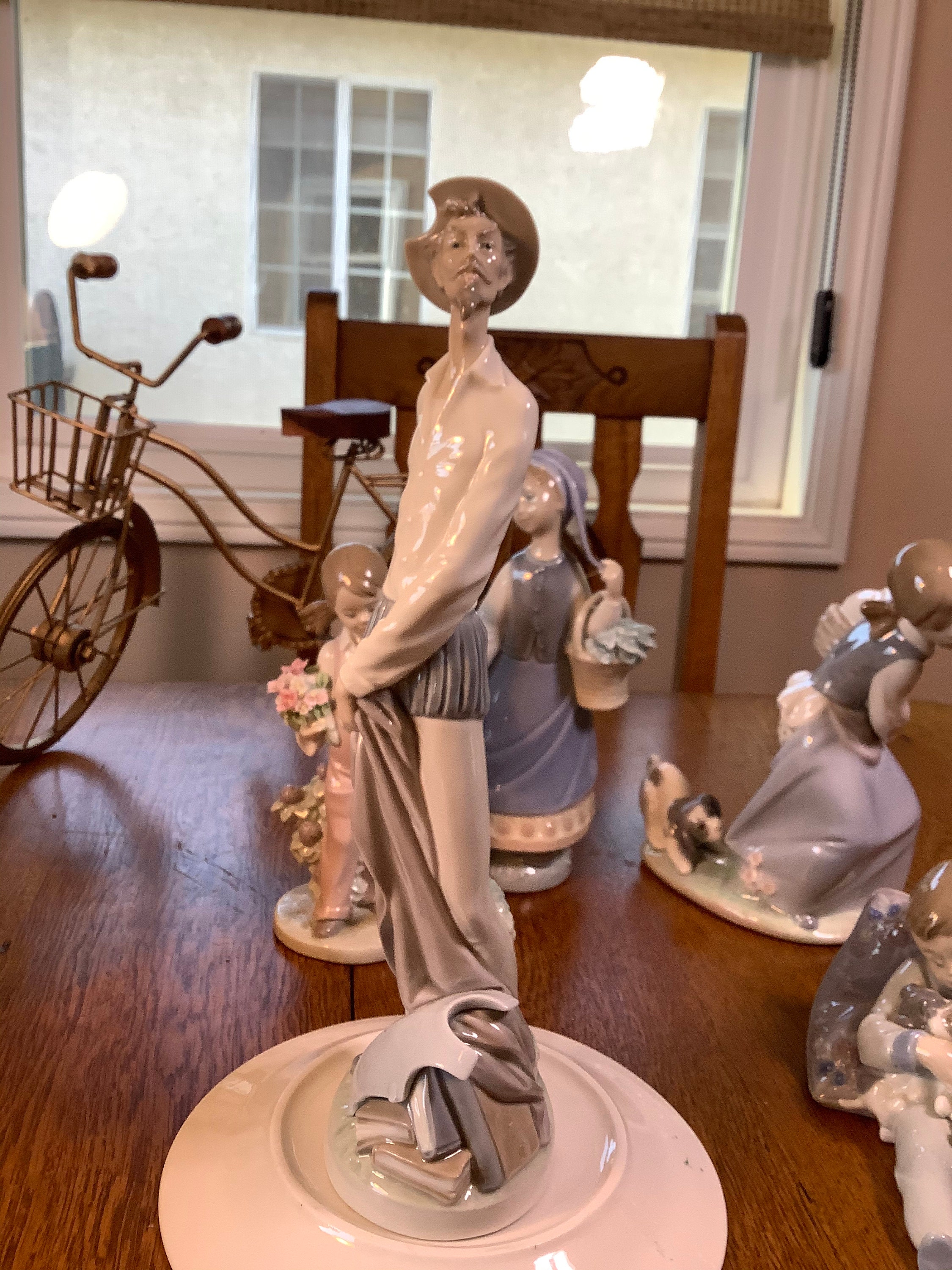 Lladro Don Quixote Standing Figurine Etsy