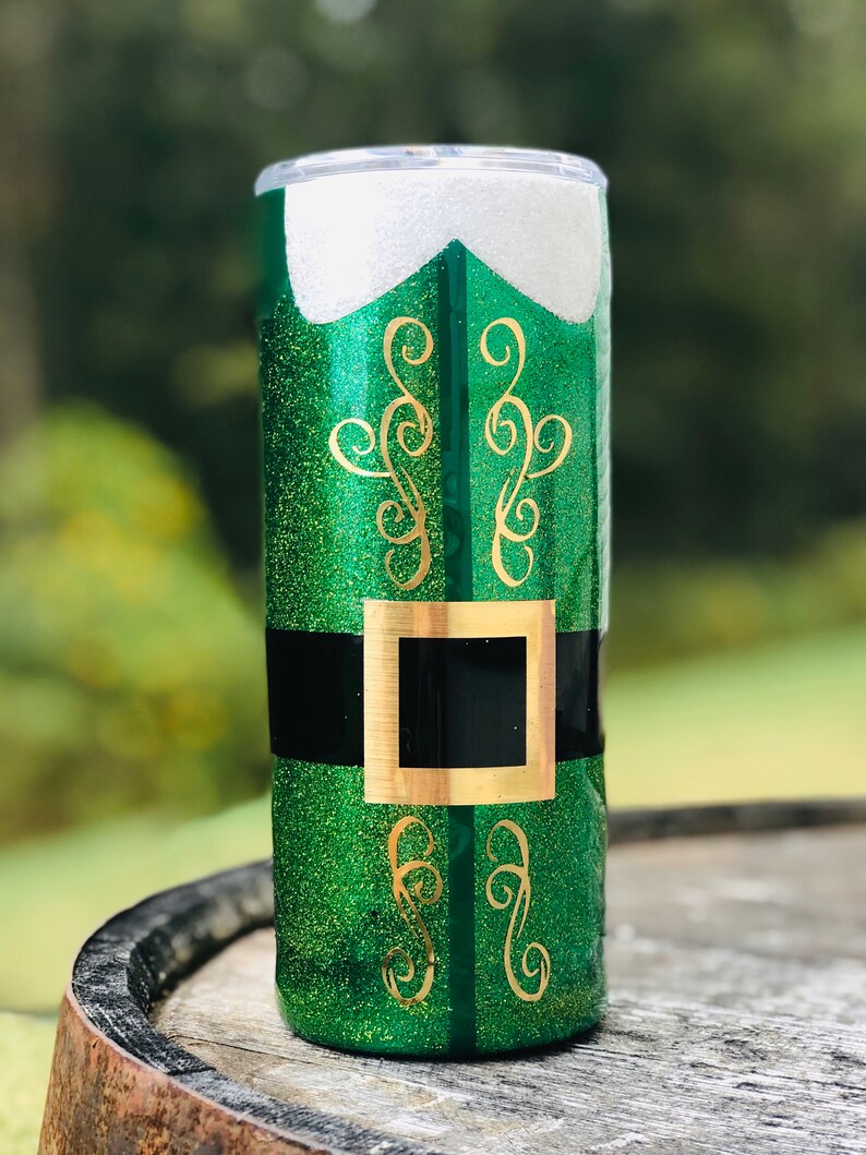 Elf Christmas Tumbler | Etsy