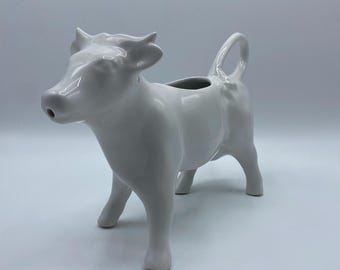 The Cow! Milk Jug / Jug / Gravy Boat / Pitcher / Vintage French