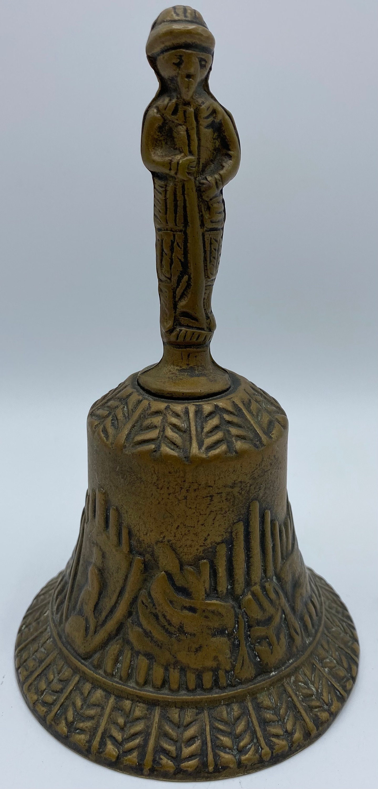 Table Bell in Bronze / Various Countries / Early 20th