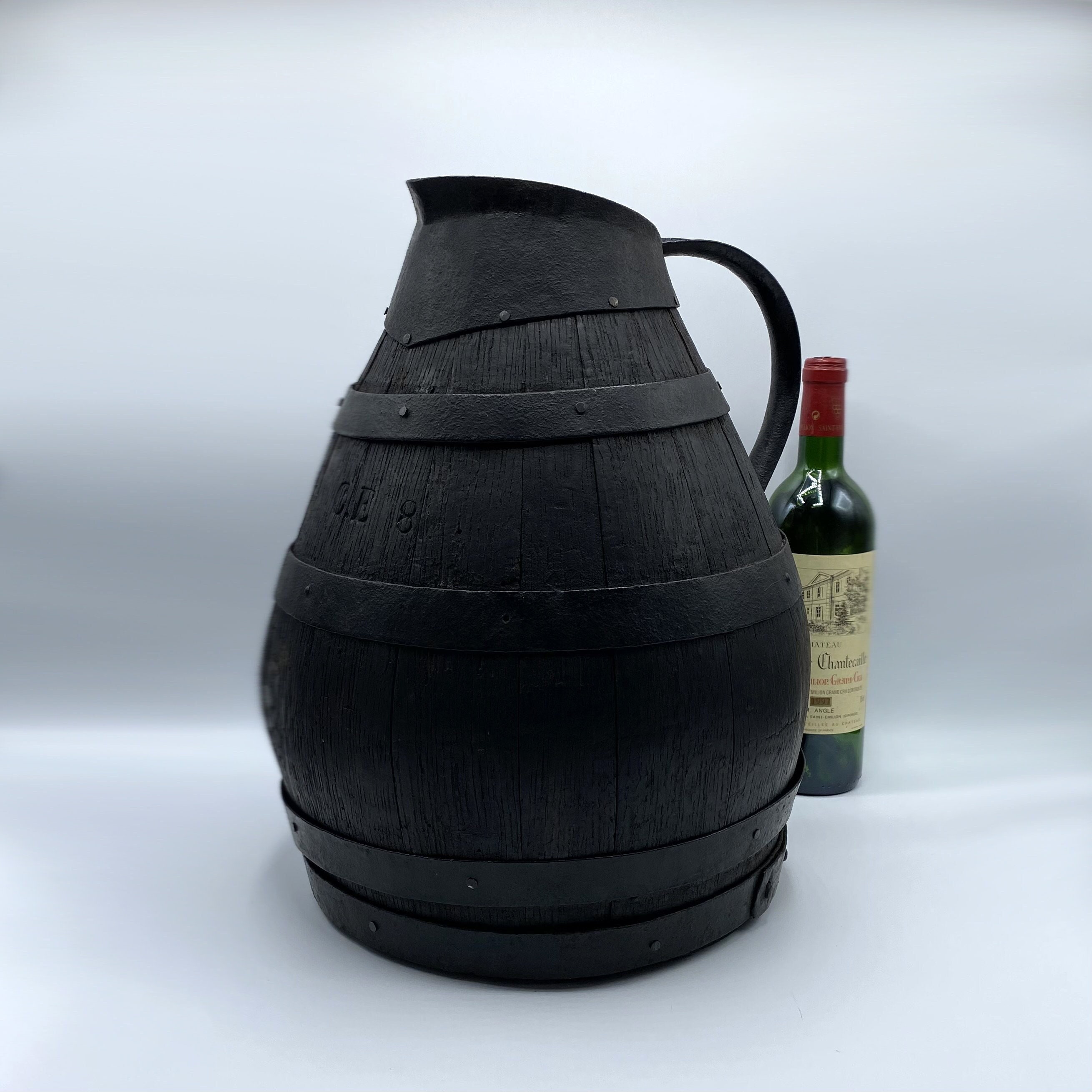 Exceptionnel 19Ème Siècle Français Taverne Coulant Baril/20 Litres