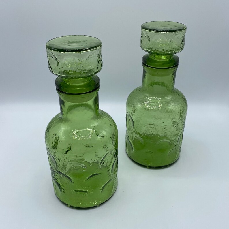 50s apothecary bottle / vial, decanter / Pharmacy image 3