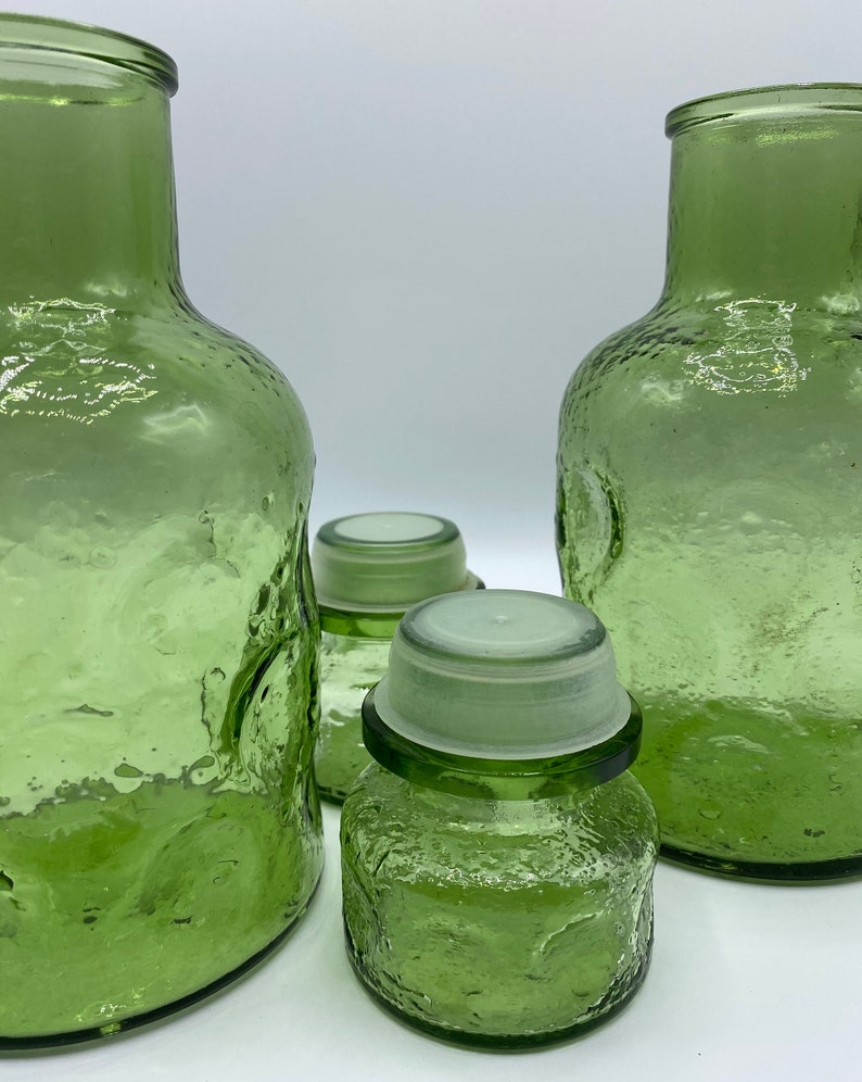 50s apothecary bottle / vial, decanter / Pharmacy image 5