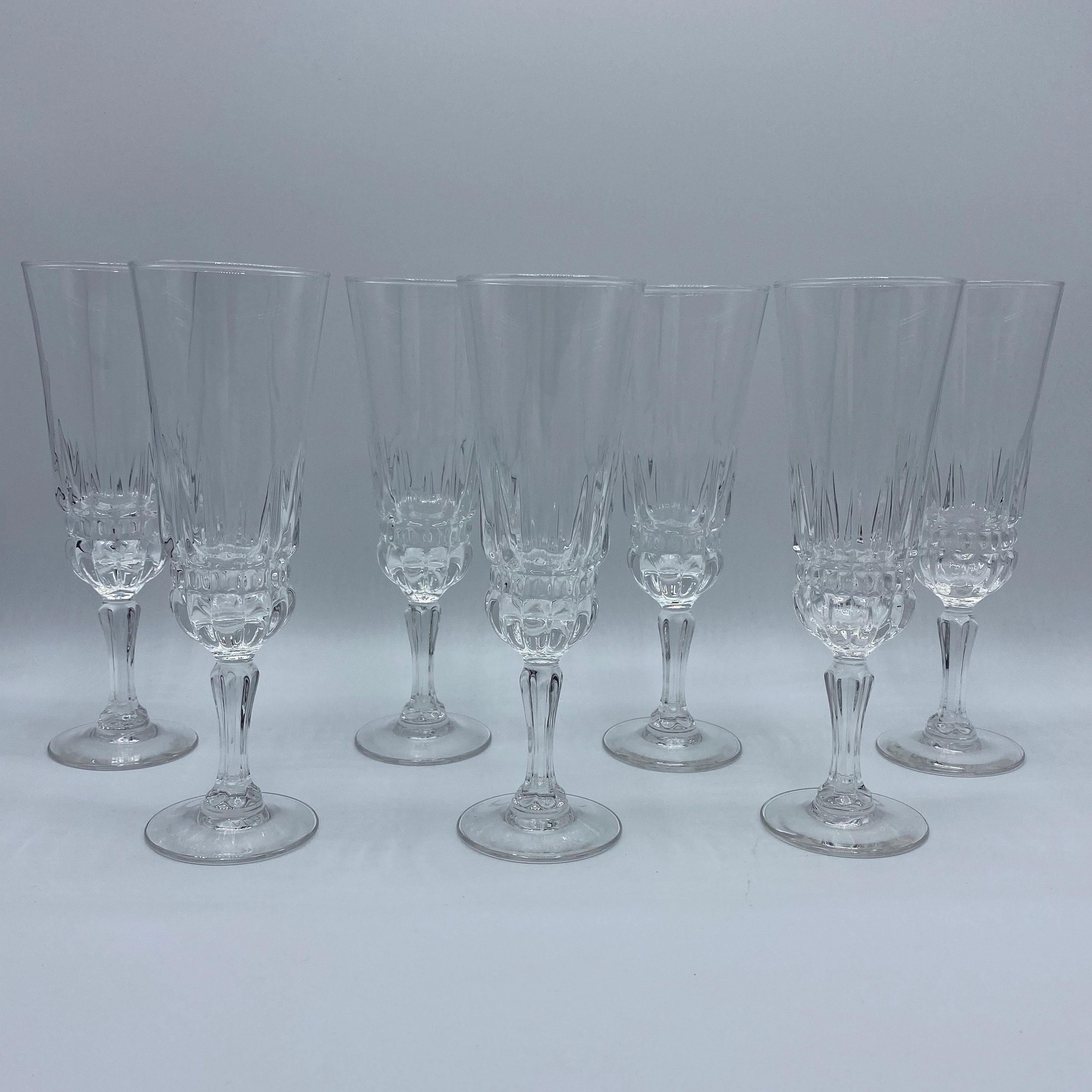 7 Verres à Champagne Vintage | Flûtes Des Années 70