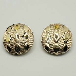 Vintage clip-on earrings