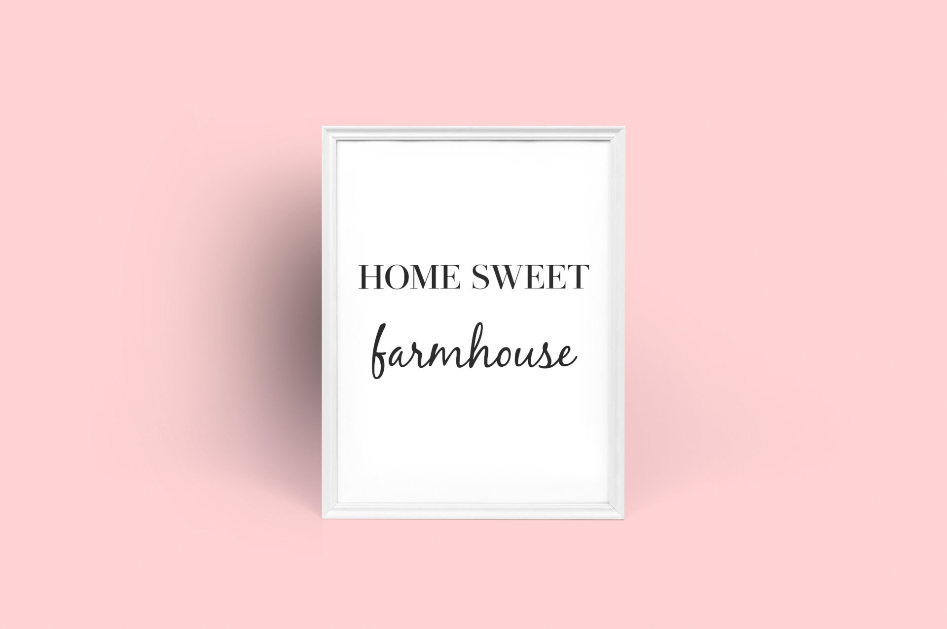 Home Sweet Farmhouse Printable Sign, Welcome Sign for Farmhouse ...