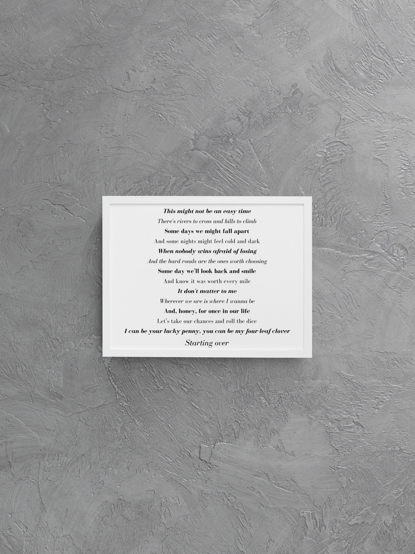Starting Over Chris Stapleton Lyrics Country Song Quote Sign Etsy Starting Over Chris Stapleton Lyrics Country Song Quote Sign Etsy