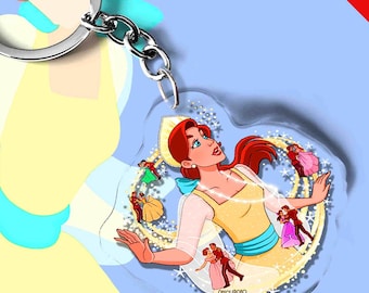 PREORDER - Anastasia - Keychain (6 cm), accessory, Once Upon A December, Anastasia music box, anastasia necklace