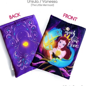 Vanessa, The Little Mermaid Disney -  Book Sleeve / Tablet Case, Disney
