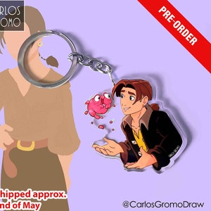 PREORDER - Treasure Planet, Jim Hawkins - Disney Keychain (6 cm),  accessory