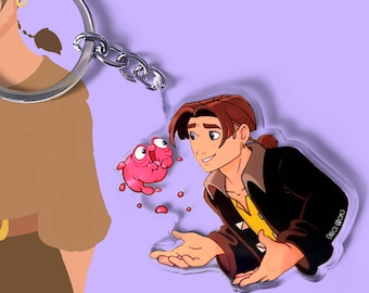 Treasure Planet, Jim Hawkins - Disney Keychain (6 cm),  accessory