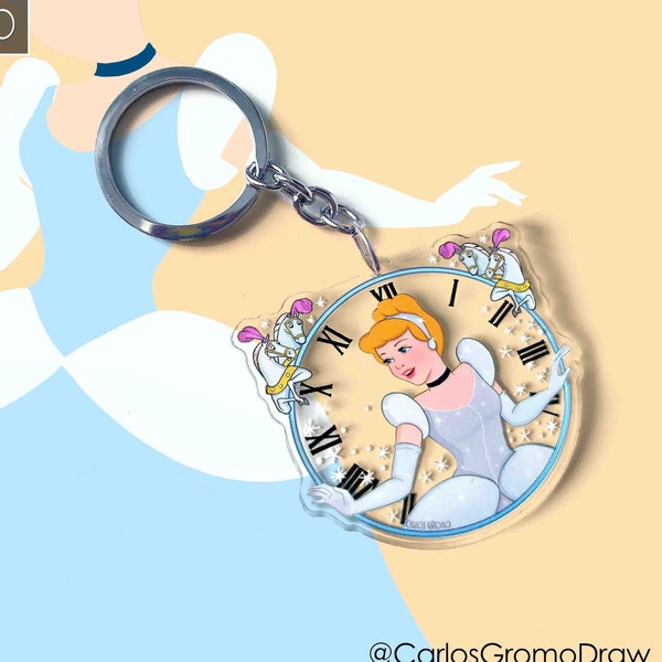 Cinderella - Keychain (6cm), Disney accessory, Disney Princess