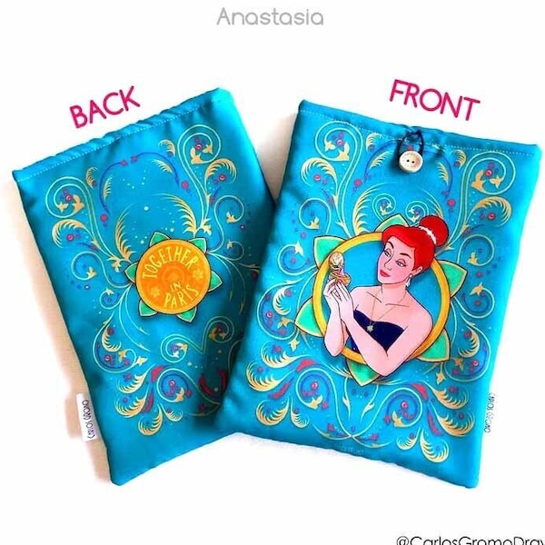 Anastasia „Together in Paris“ – Gepolsterte Buch-/iPad-Hüllen, Disney