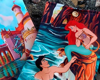 The Little Mermaid, Ariel and Eric - Book covers / iPad covers (padded), Disney Princesses, Books, John William Waterhouse