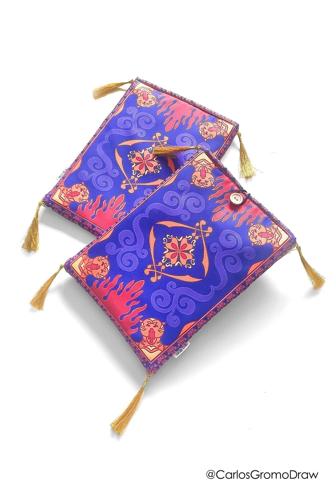 Alfombra Mágica, ALADDIN Fundas para Libros iPad acolchada