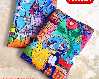 PREORDER - Beauty and the Beast (Window) - Padded Book Sleeve / iPad & Tablet Case, Disney Princesses