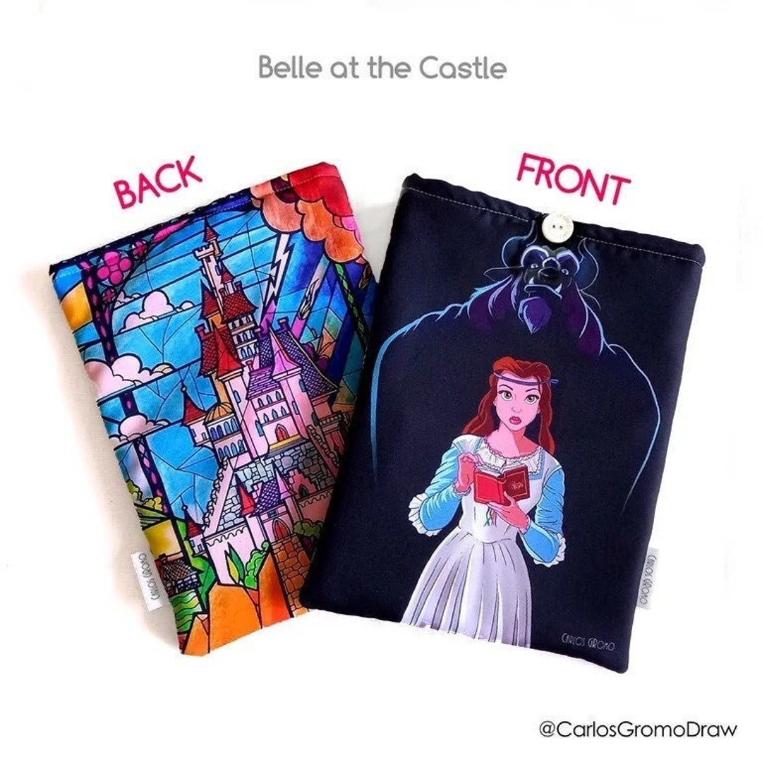 Beauty & the Beast Book Sleeve / Tablet Case, Disney Etsy