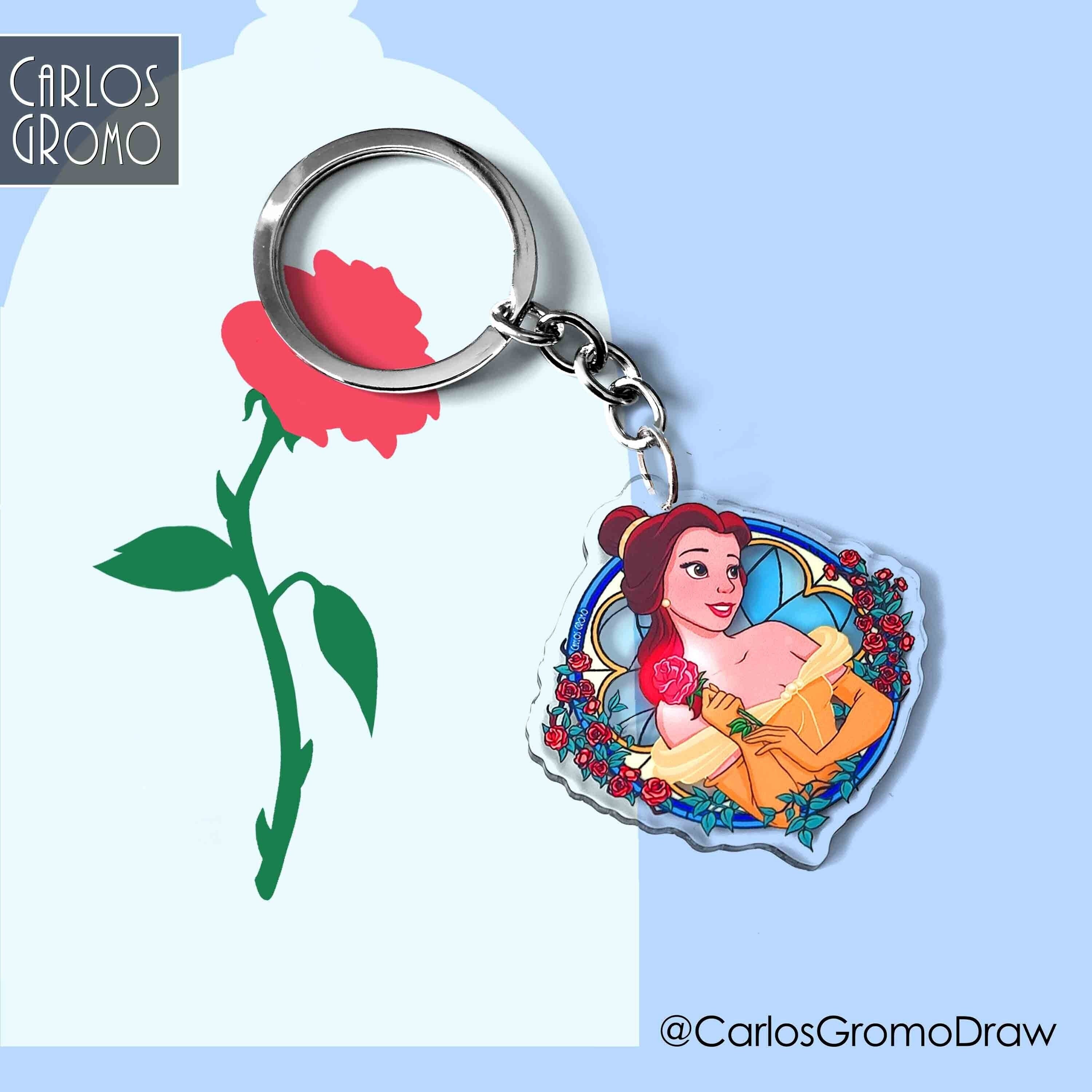 La Bella y la Bestia, Bella Disney Llavero Disney (6 cm