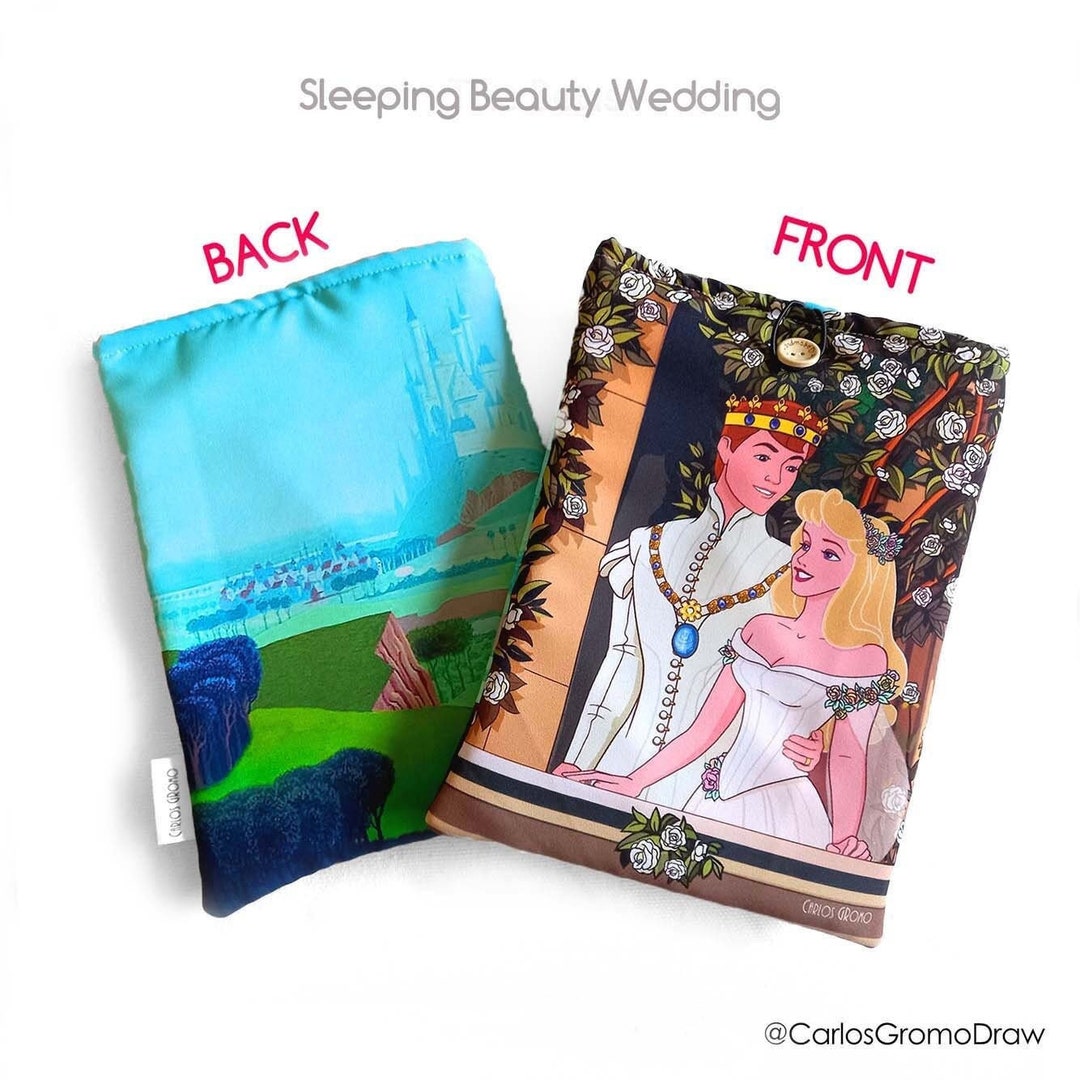 Sleeping Beauty, Aurora Disney Book Sleeve / Tablet Case, Disney Etsy