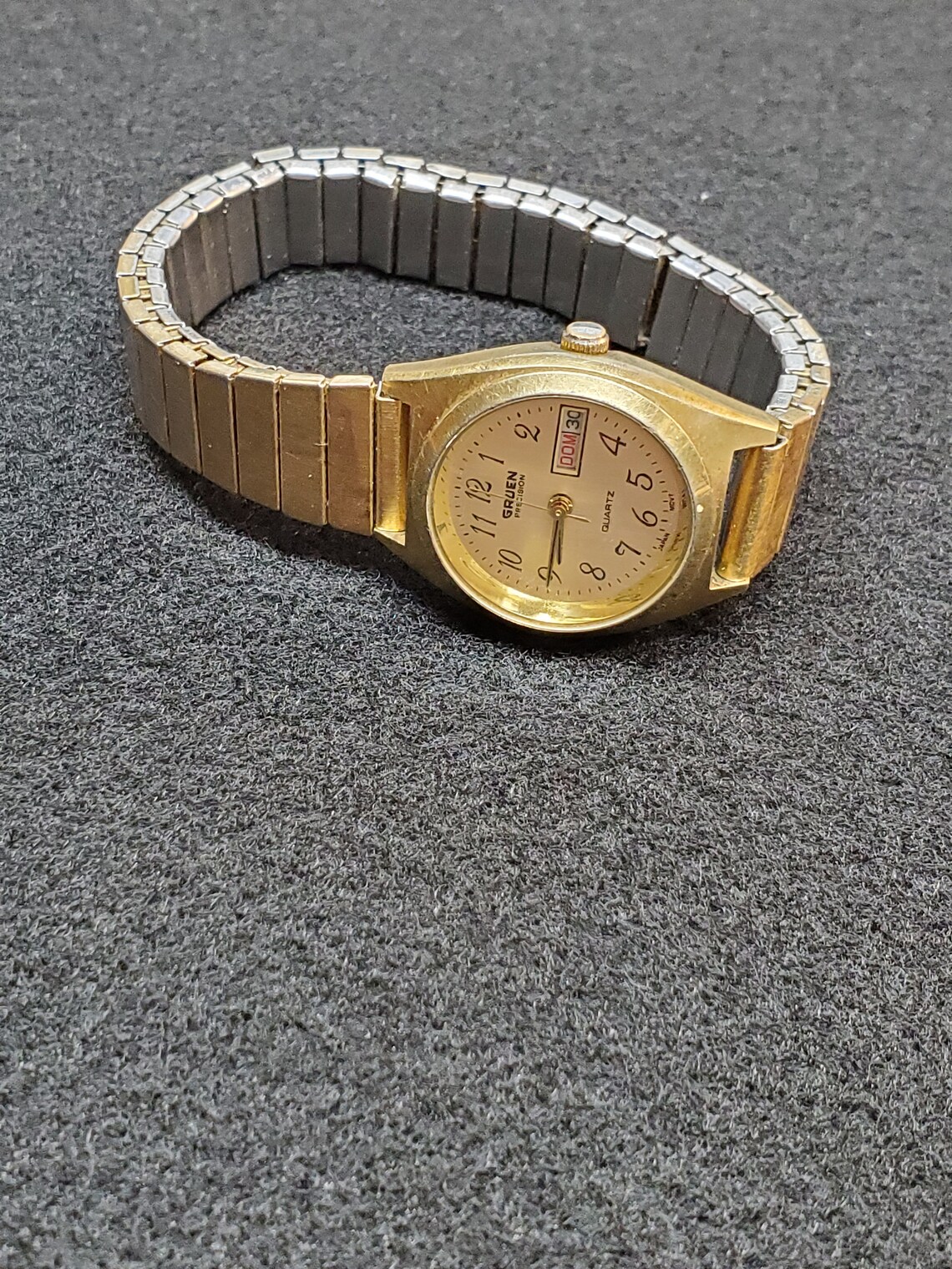 Gruen Mens Watch Date and Time Display Unisex Watch New Etsy