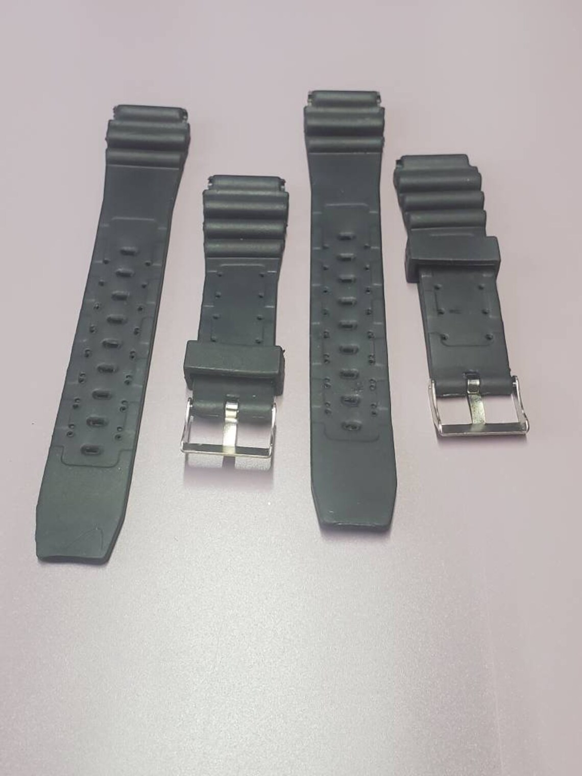 4 Plastic / Silicone Watch Bands Etsy