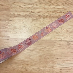 Big Roll of Dessert Washi Tape, Washi Tape roll, Adhesive Masking Tapes, Pretty Dessert Washi tape
