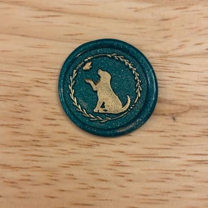 Sello de cera con forma de perro y mariposa, sello de invitación, sello de cera para sobres, sello de cera para perros, sellos de cera autoadhesivos, sellos de cera, sellos de cartas vintage