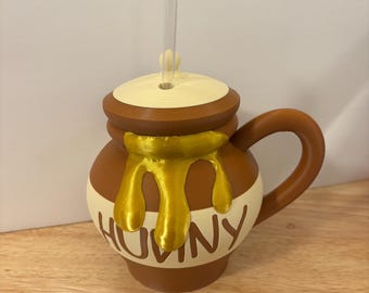 Porta vasetto di miele stampato in 3D, Porta vasetto, Porta vasetto di miele, Porta vasetto di miele, Regalo per apicoltore,