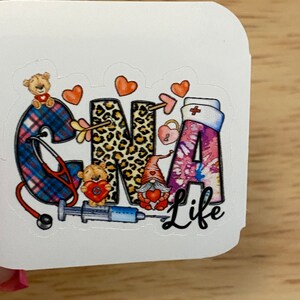 CNA Life Sticker, CNA Sticker, Medical STICKER, Cute Medical Design Sticker, Nurse Sticker image 2